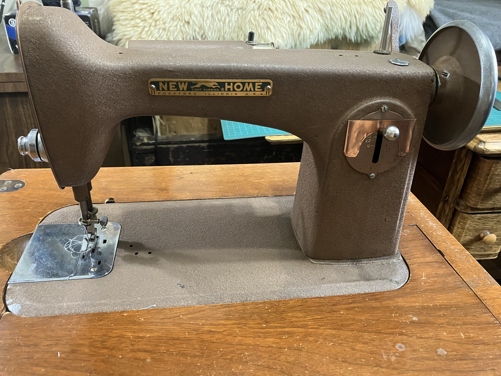 New Home sewing machine main view